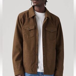 Levi’s Faux Suede Western Shacket Jacket